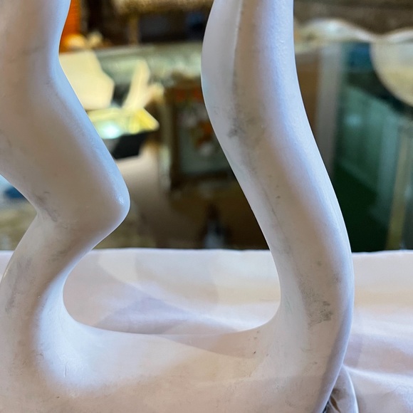 CERAMIC MALE AND FEMALE STATUE - Picture 7 of 8